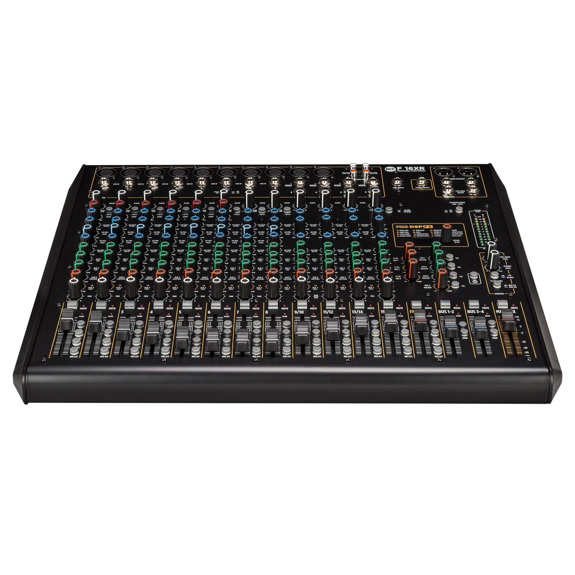 16 Channel Mixer w/ FX and Recording By RCF