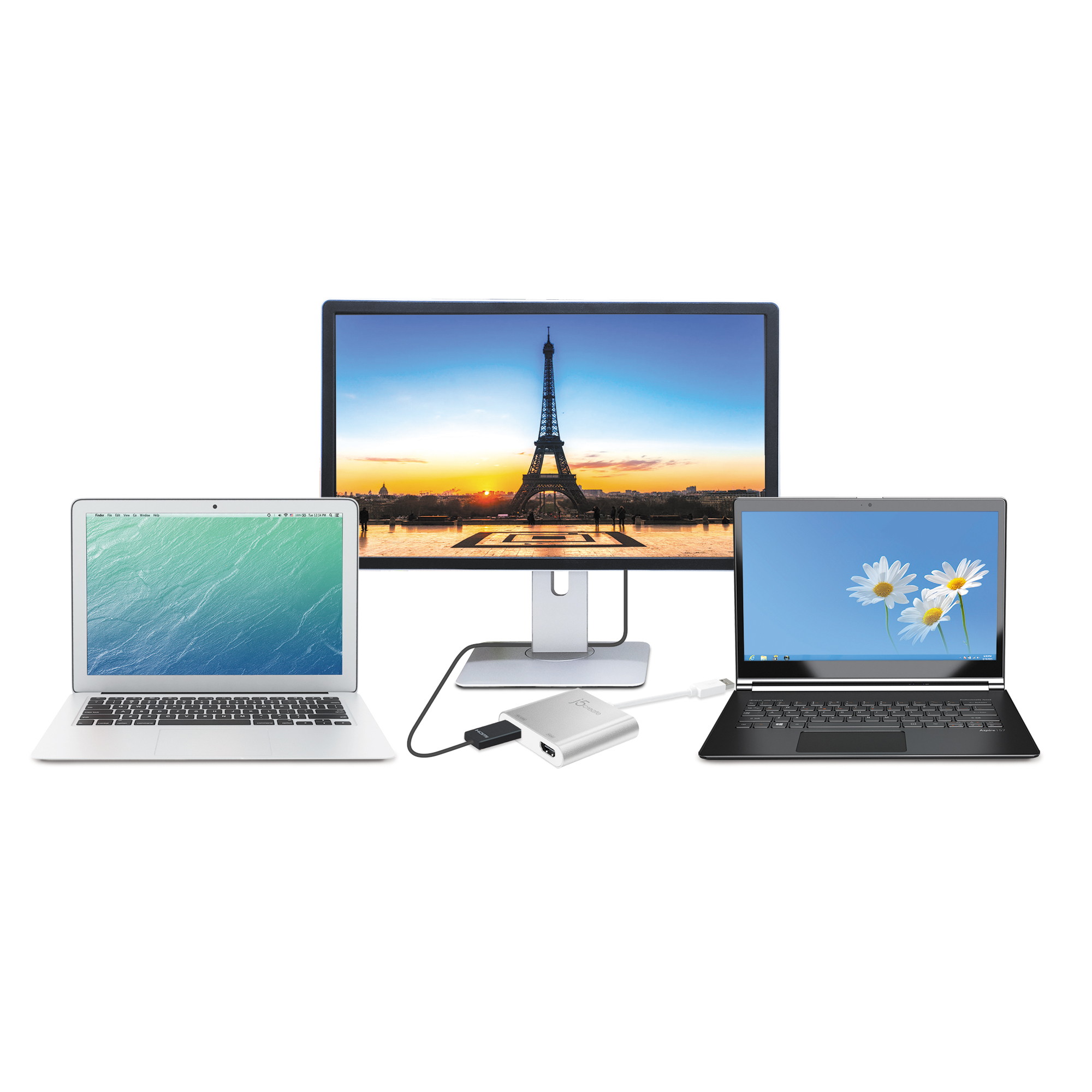 j5create USB 3.0 to Dual HDMI Multi-Monitor Adapter