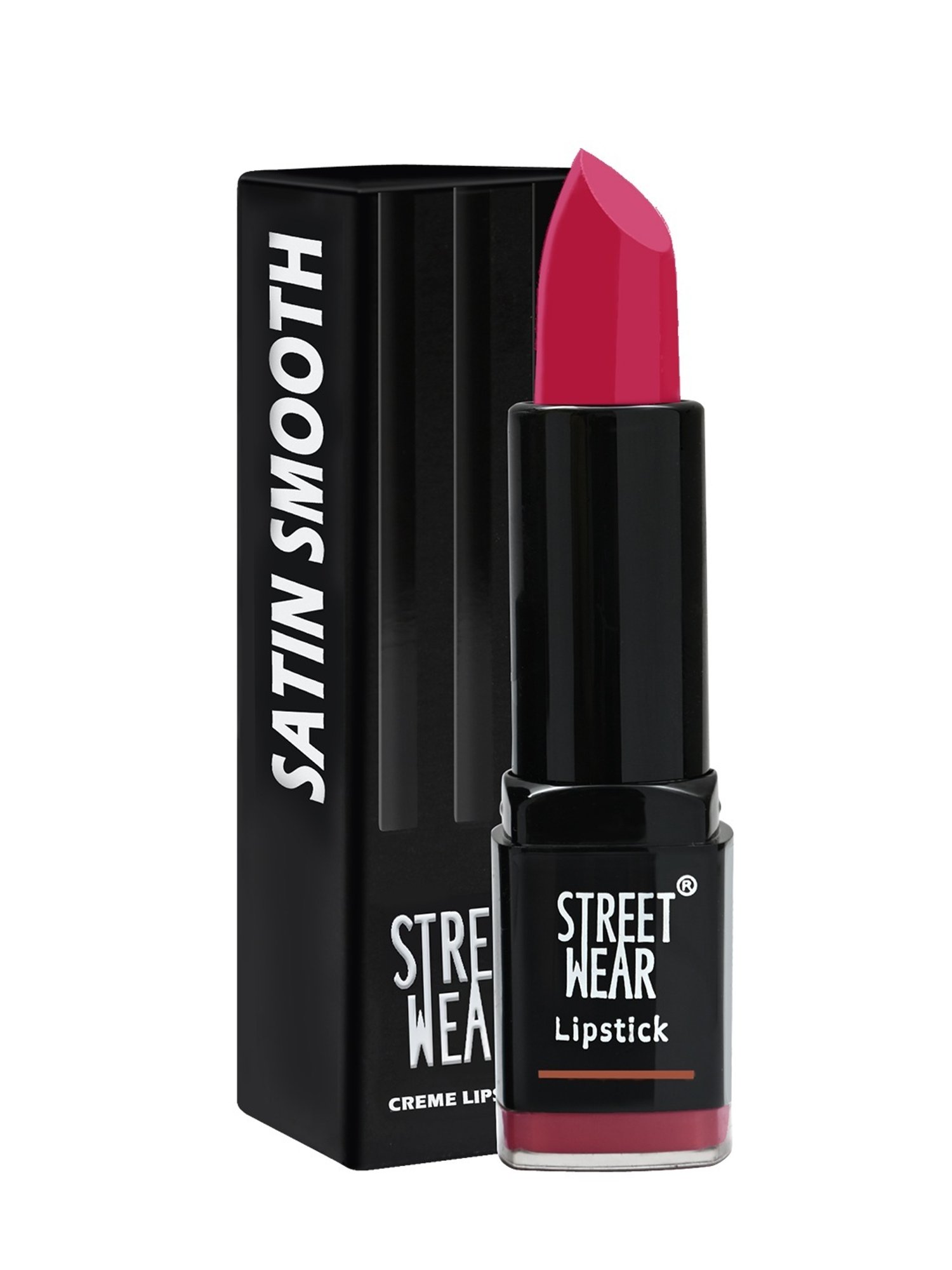Street Wear Satin Smooth Lipstick Magenta Magic - 4.2 gm