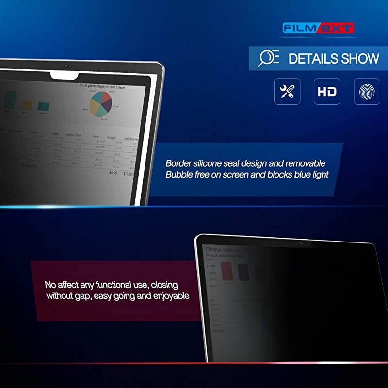 MacBook Pro 16 inch New Removable HD Privacy Screen Protector Filters Bubble Free Design Microfiber Cloth Touch The Mouse Protector TPU Keyboard Cover NEW MacBook Pro 16 inch2019