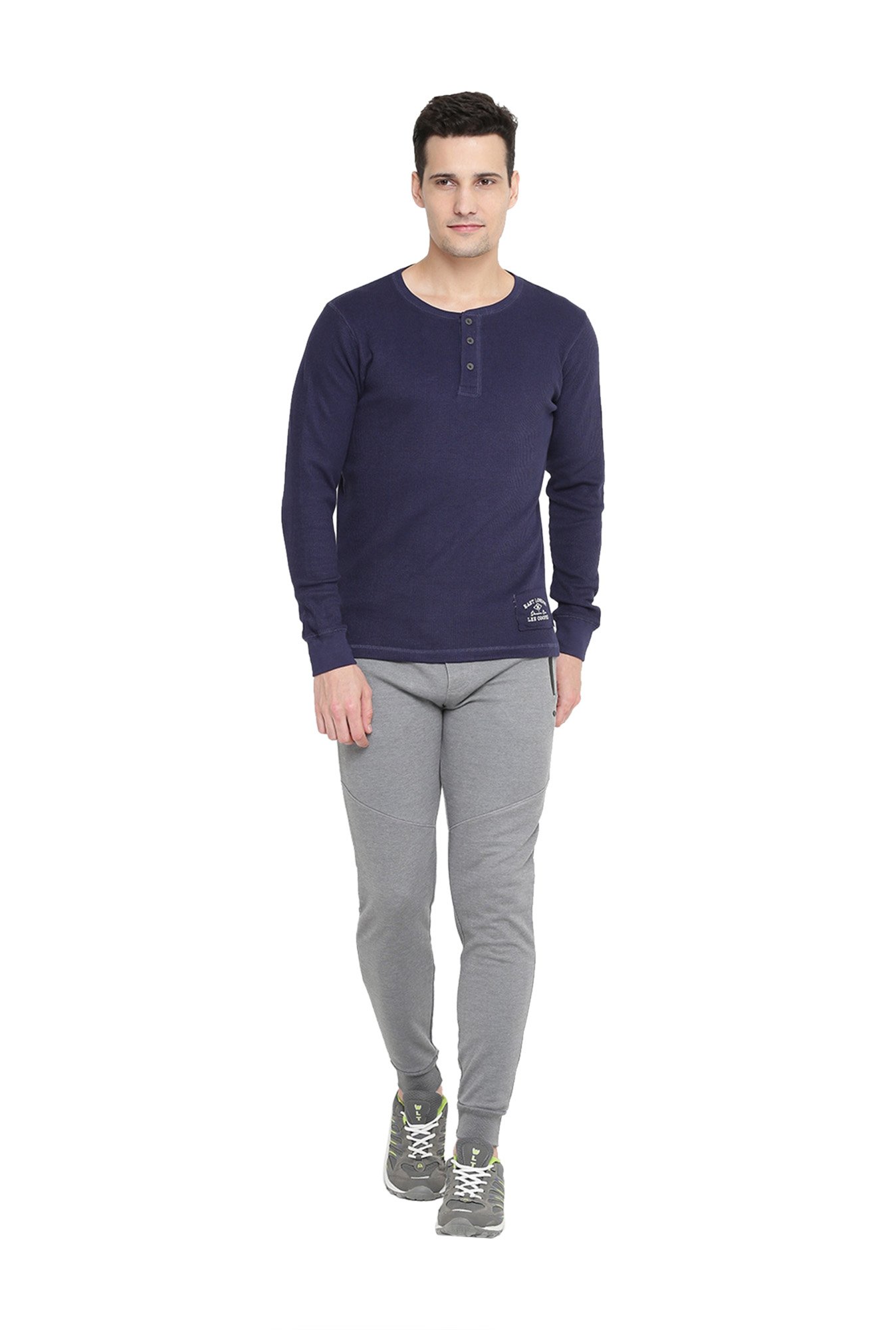 Proline Grey Mid Rise Joggers