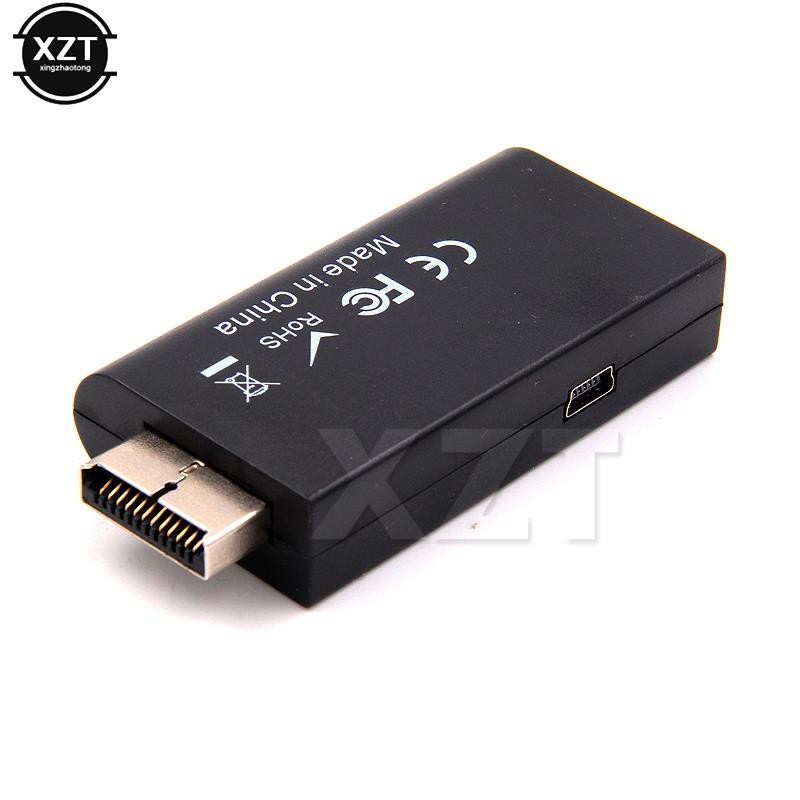 Hot Display to HDMI Male to Female Converter Audio Video Convert HDMI Adapter for HDTV Support 480i 576i 480P for PS2