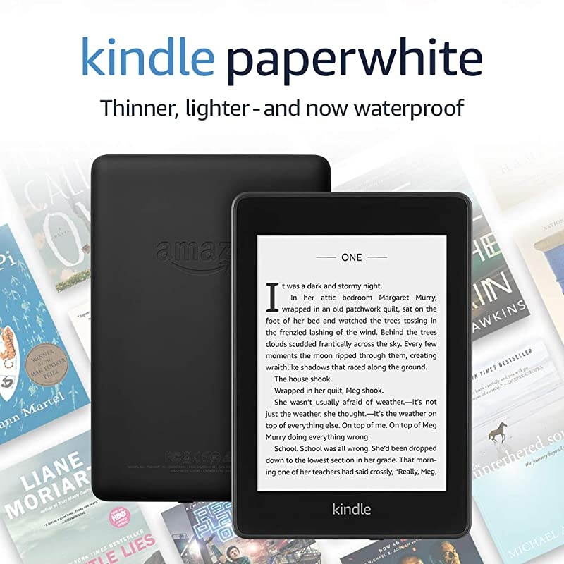 Paperwhite &ndash; Now Waterproof with 2x the Storage &ndash; Ad-Supported