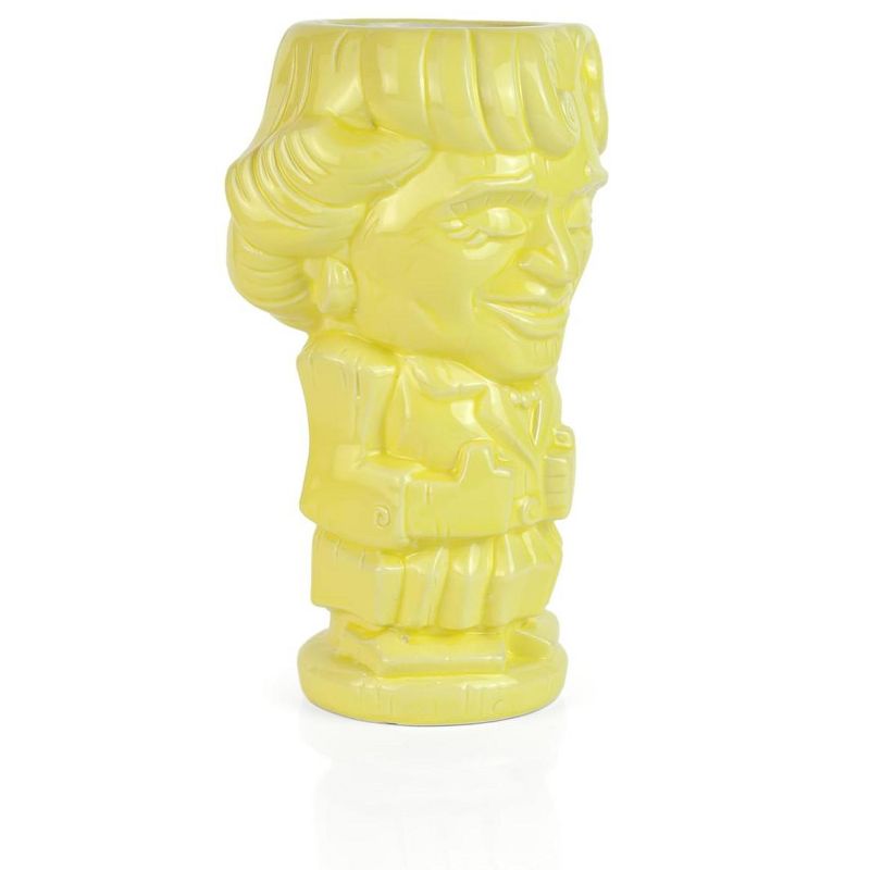 Beeline Creative Geeki Tikis The Golden Girls Rose Ceramic Tiki Style Mug | Holds 16 Ounces