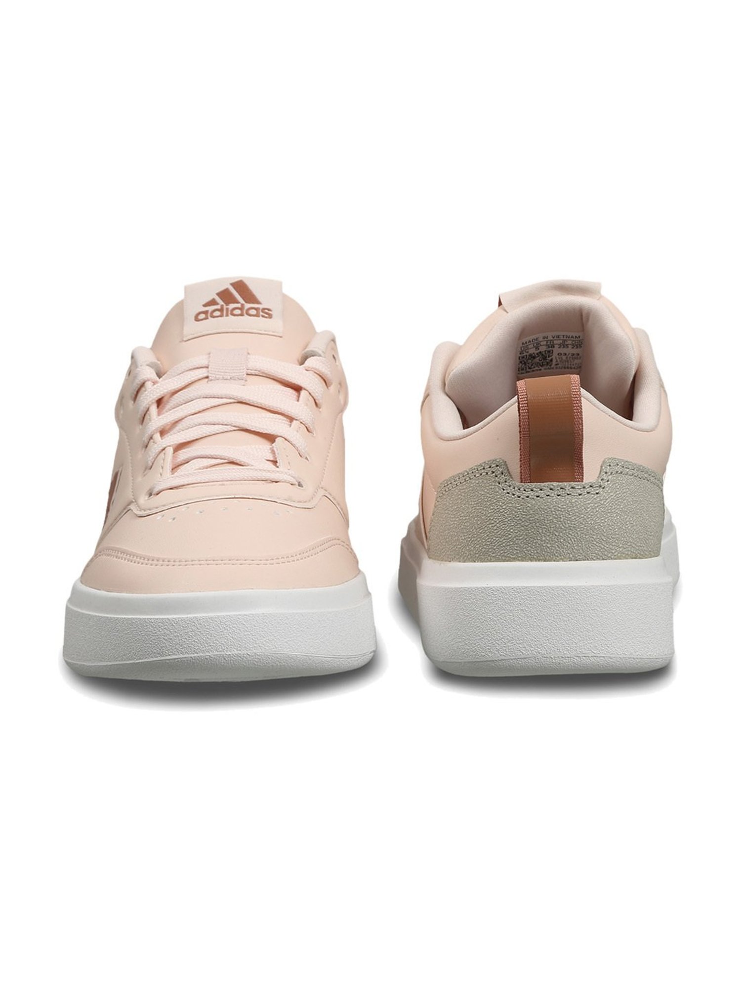 Adidas Women's PARK ST Peach Tennis Shoes