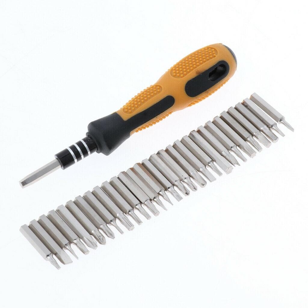 31 in 1 Screwdriver Set PC Hard Drive Printer Shaver Repair Kit Tools