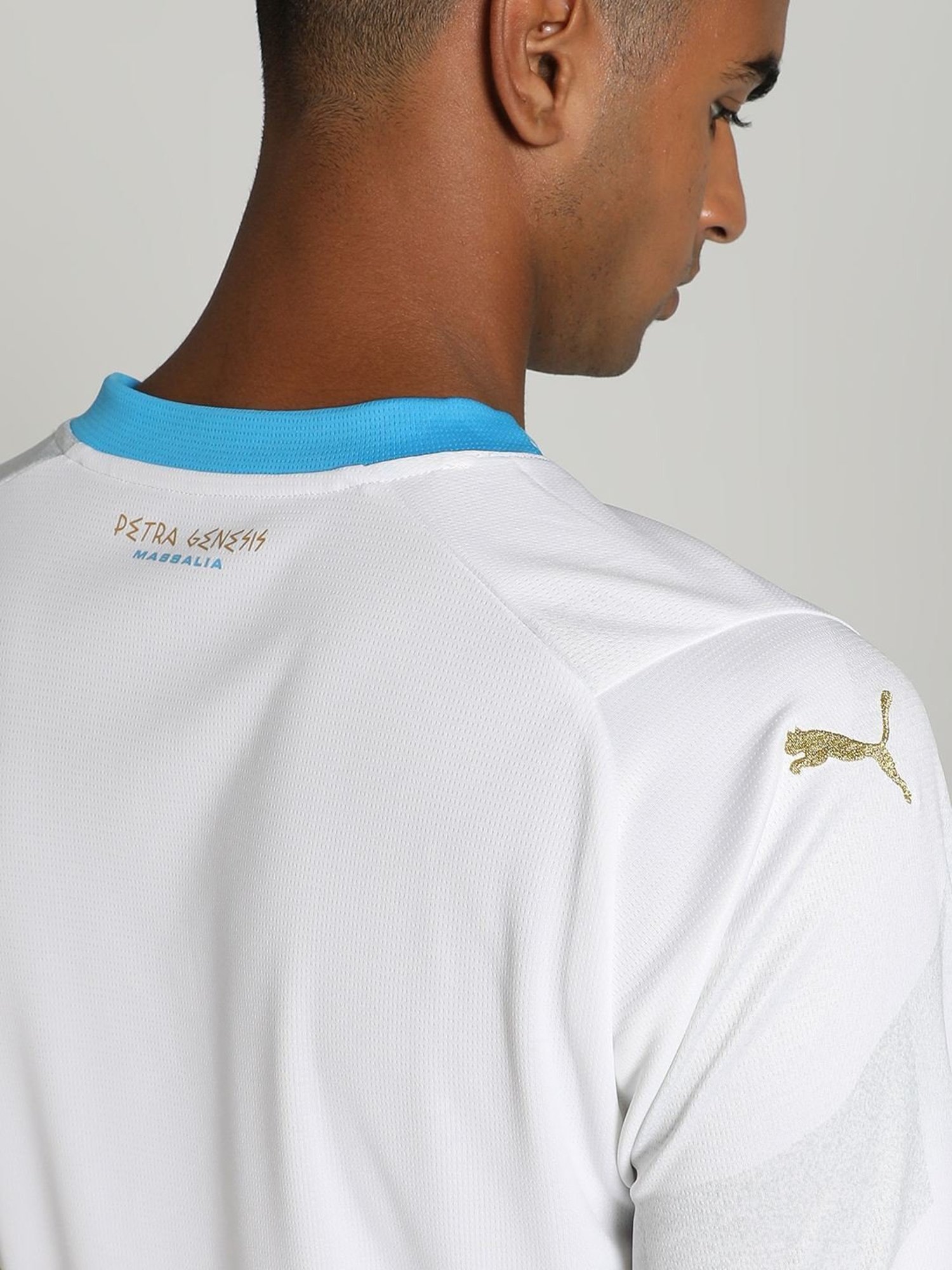 Puma White Regular Fit Printed Sports T-Shirt