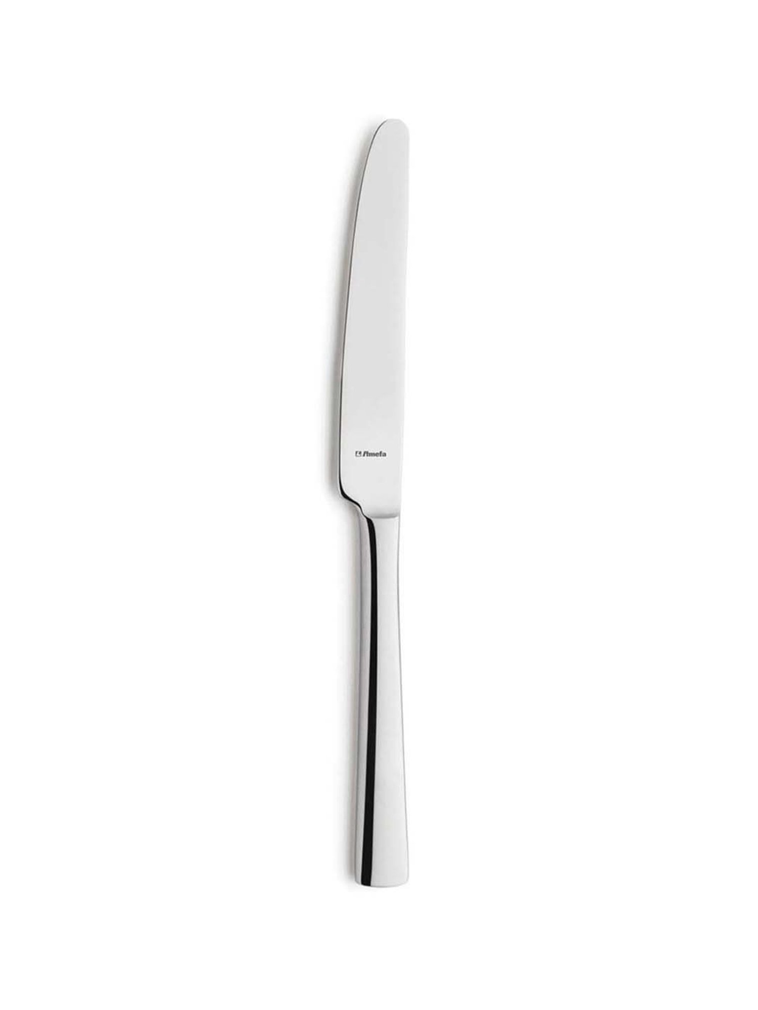 Amefa Silver Stainless Steel Dinner Knives - Set of 12