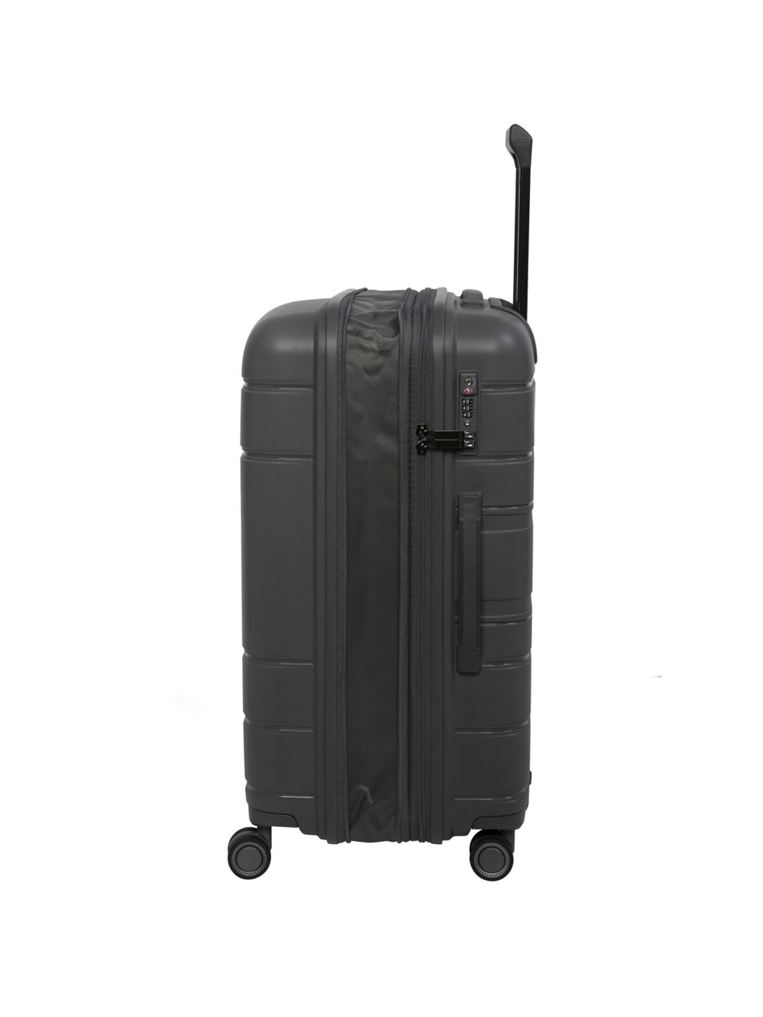 it luggage Eco Tough Grey Combo-24 & 20 inches Expandable Hardsided Luggage Trolley with TSA Lock