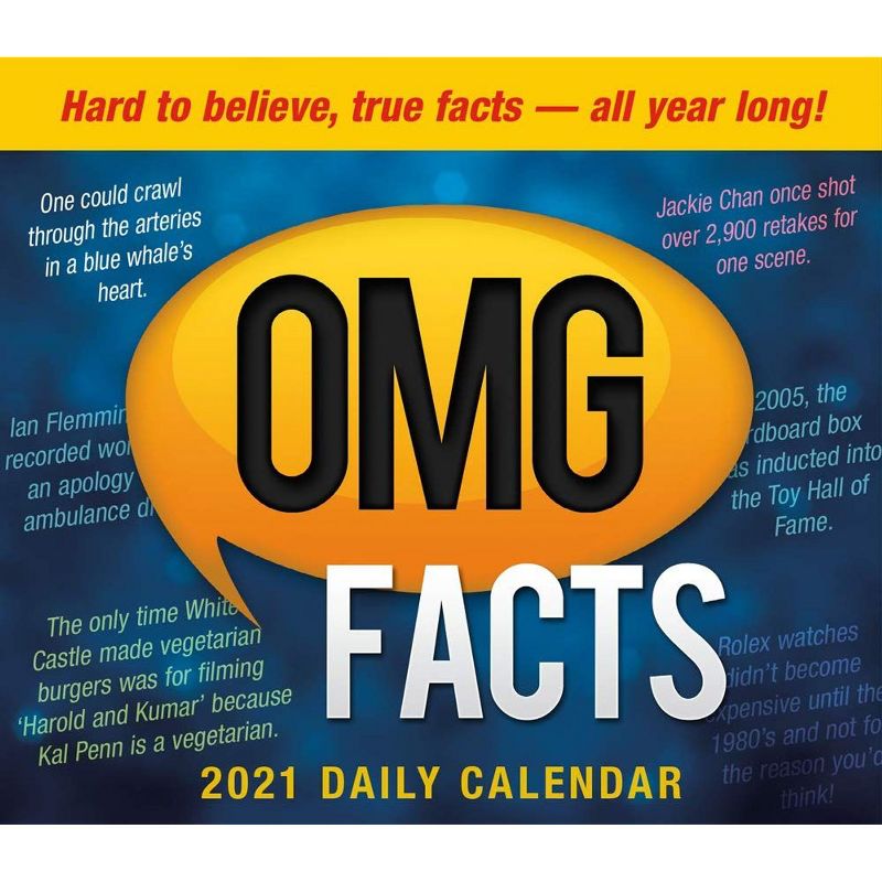 Sellers Publishing 2021 OMG Facts Boxed Daily Calendar [Calendar] Spartz Media