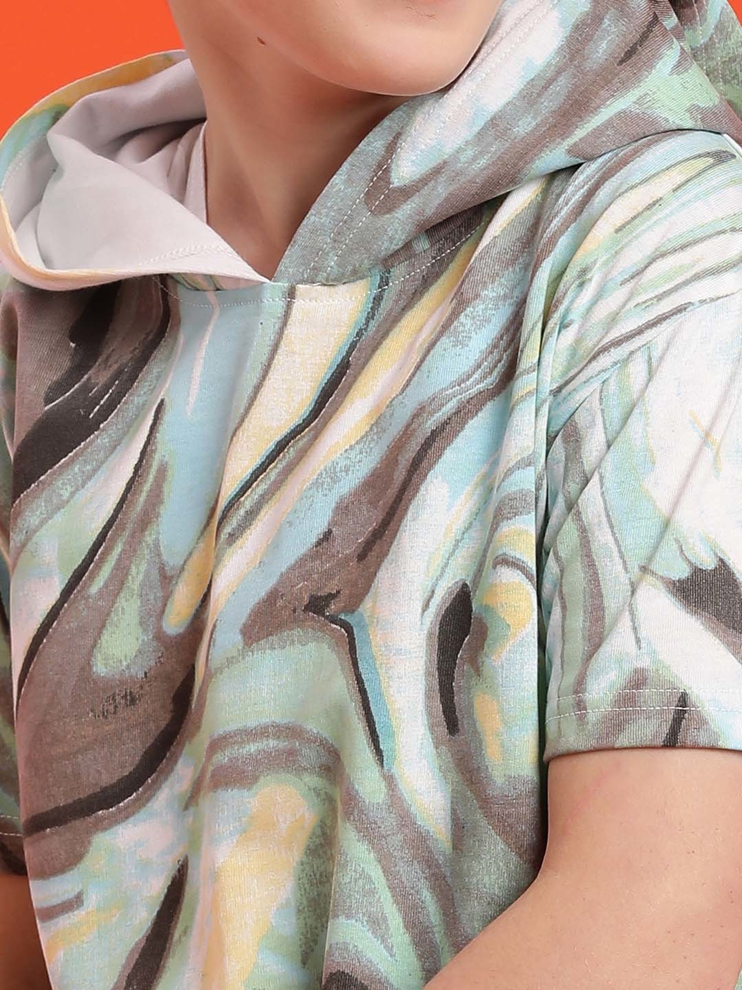 Lil Tomatoes Kids Multicolor Printed T-Shirt