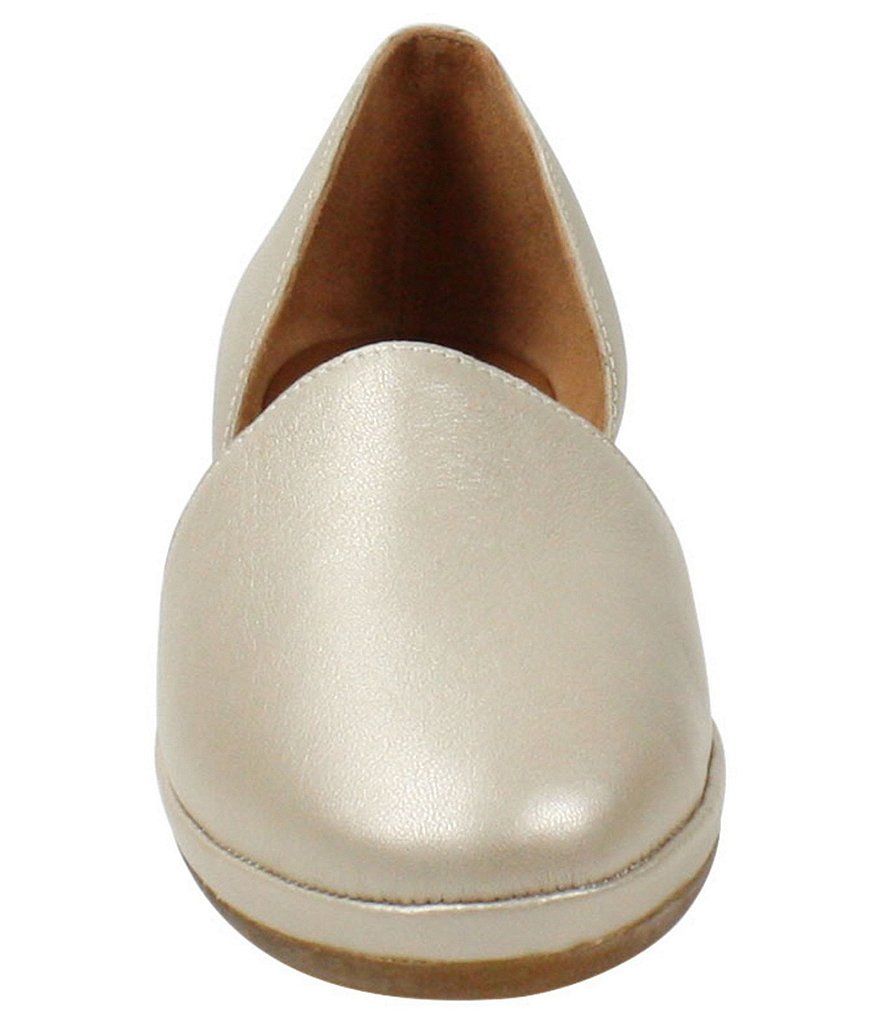 Jack Rogers Blair Pointed Toe Bow Leather Flats