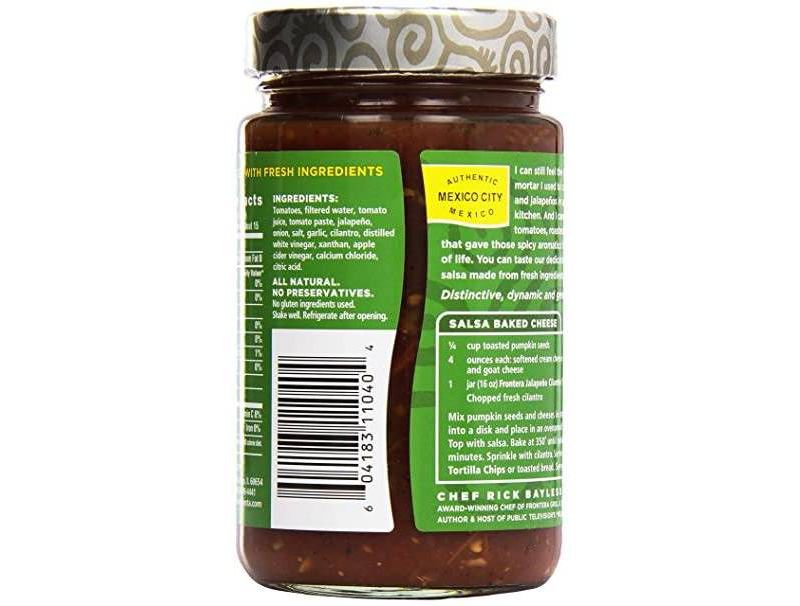 Frontera Salsa Jalapeno Cilantro Medium 16oz