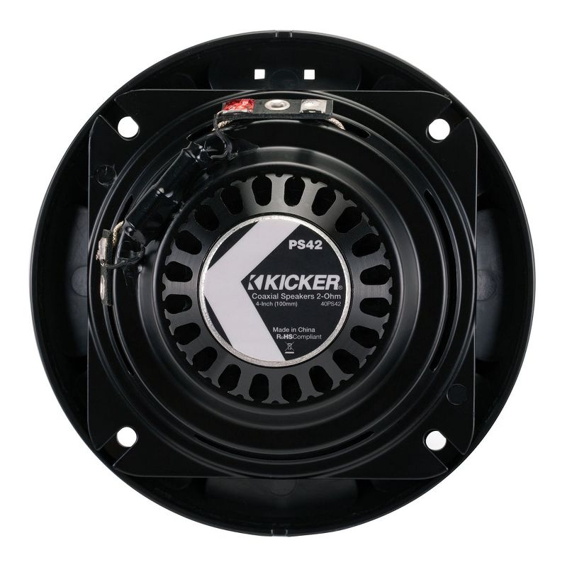 Kicker 40PS44 4" 2-Way 4-Ohm Powersports Coaxial Speakers