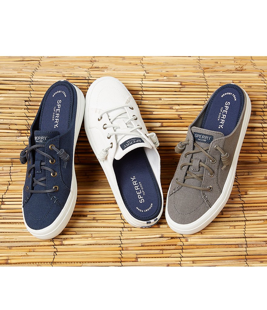 Sperry Crest Vibe Canvas Mules