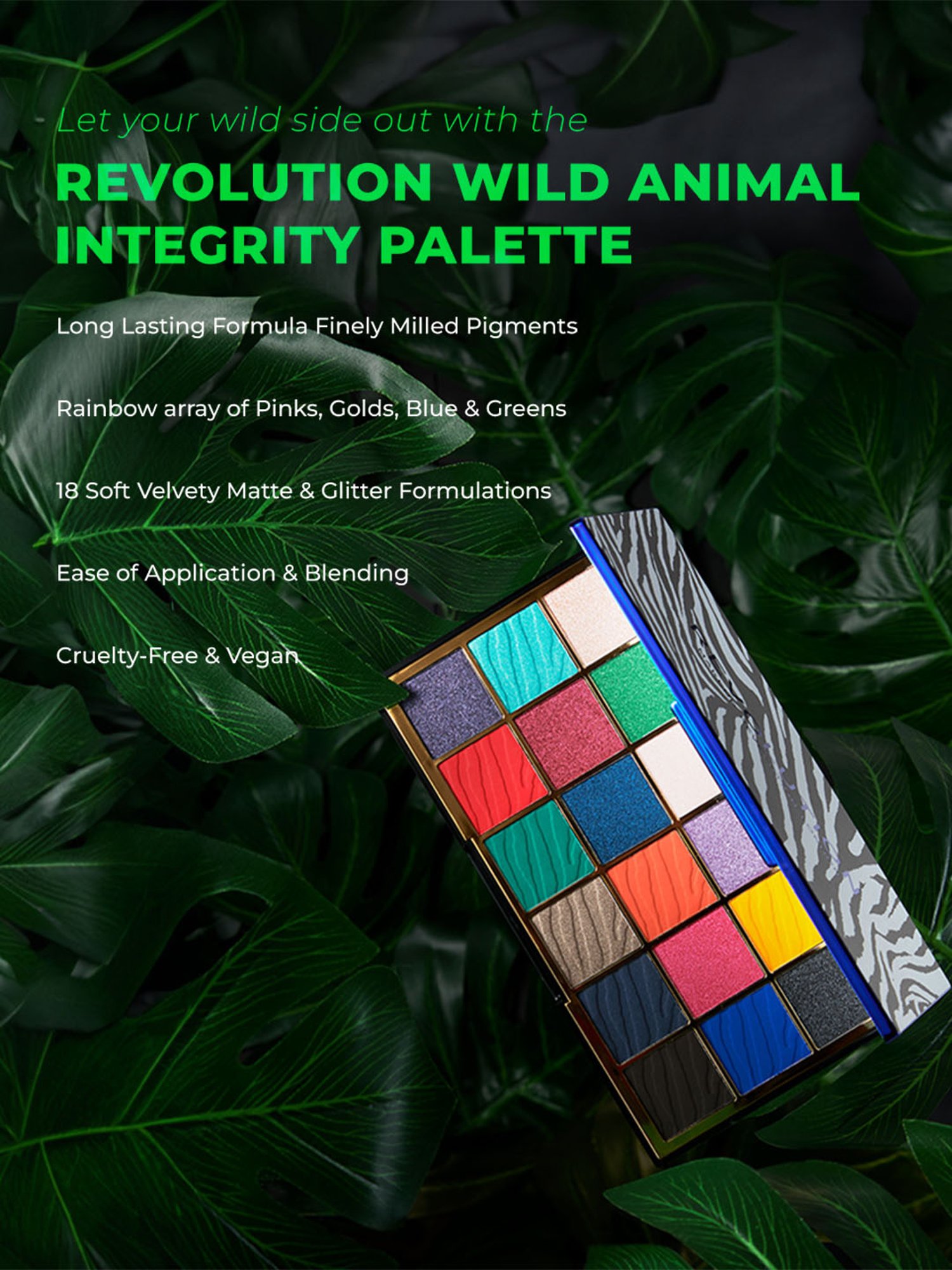 BH Cosmetics 7 Color Shadow Palette Citrine for November - 9 gm