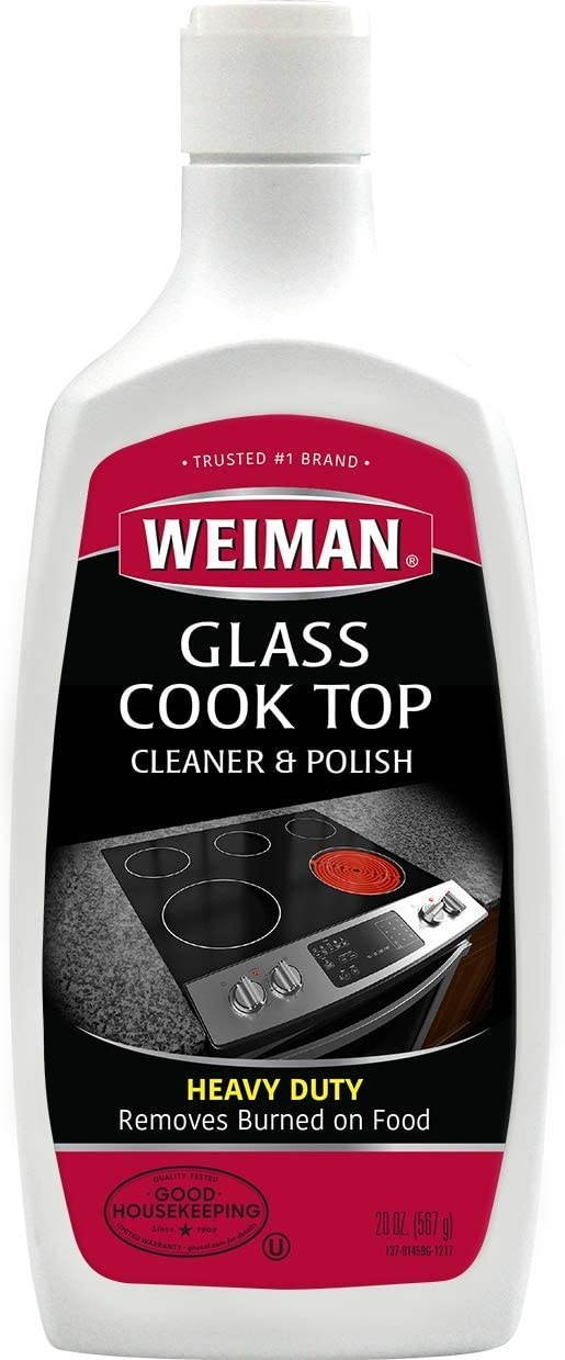 WEIMAN Glass Cook Top Cleaner and Polish 20 oz Squeeze Bottle 137EA