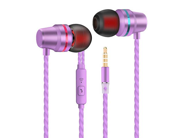 AutofeelSunriseoffice Mini Sport Headphones Wired Super Bass Stereo Earphone Hands-Free Headset With Microphone For All Phone Computer PC Xiaomi Samsung MP3