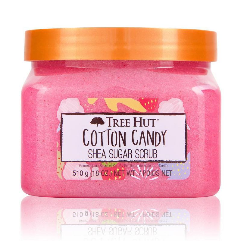 Tree Hut Cotton Candy Shea Sugar Scrub - 18oz