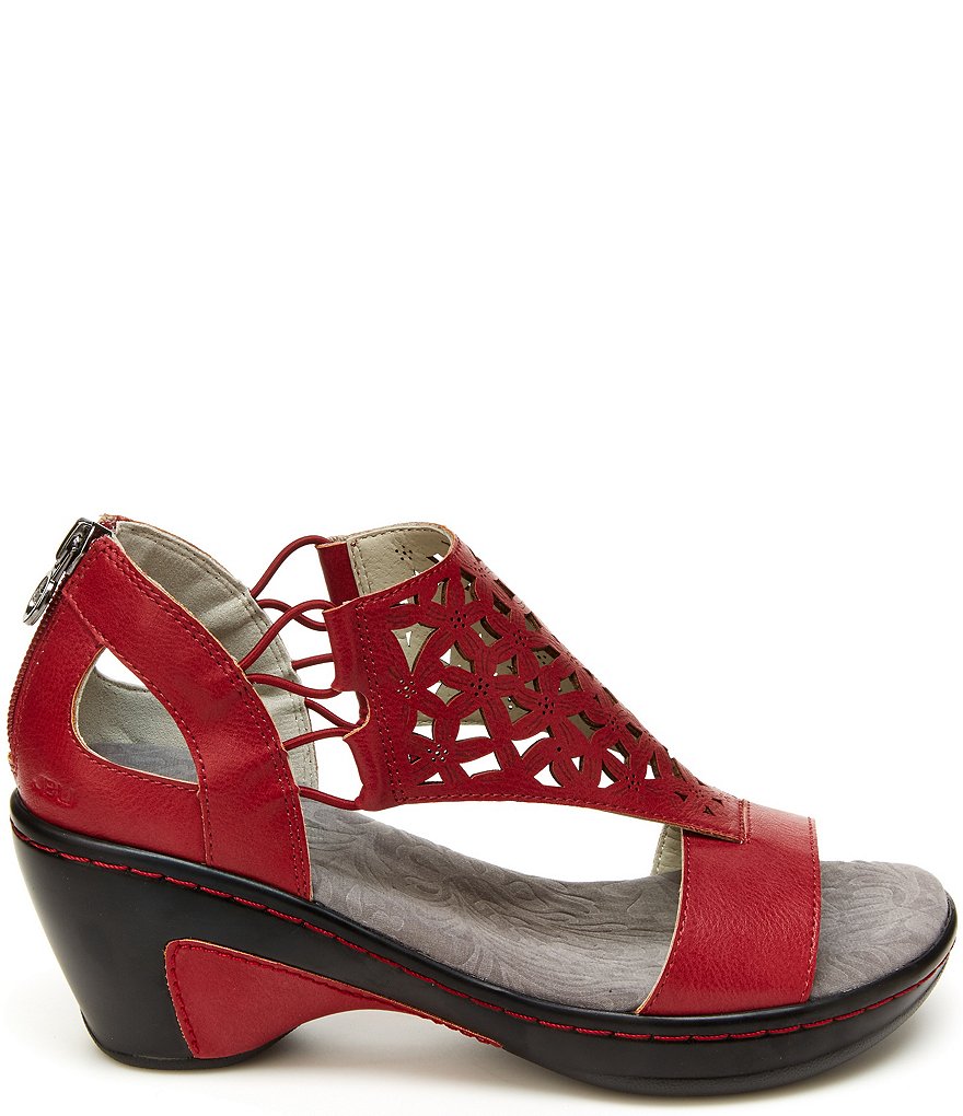 JBU by Jambu Isla Perforated Wedge Sandals