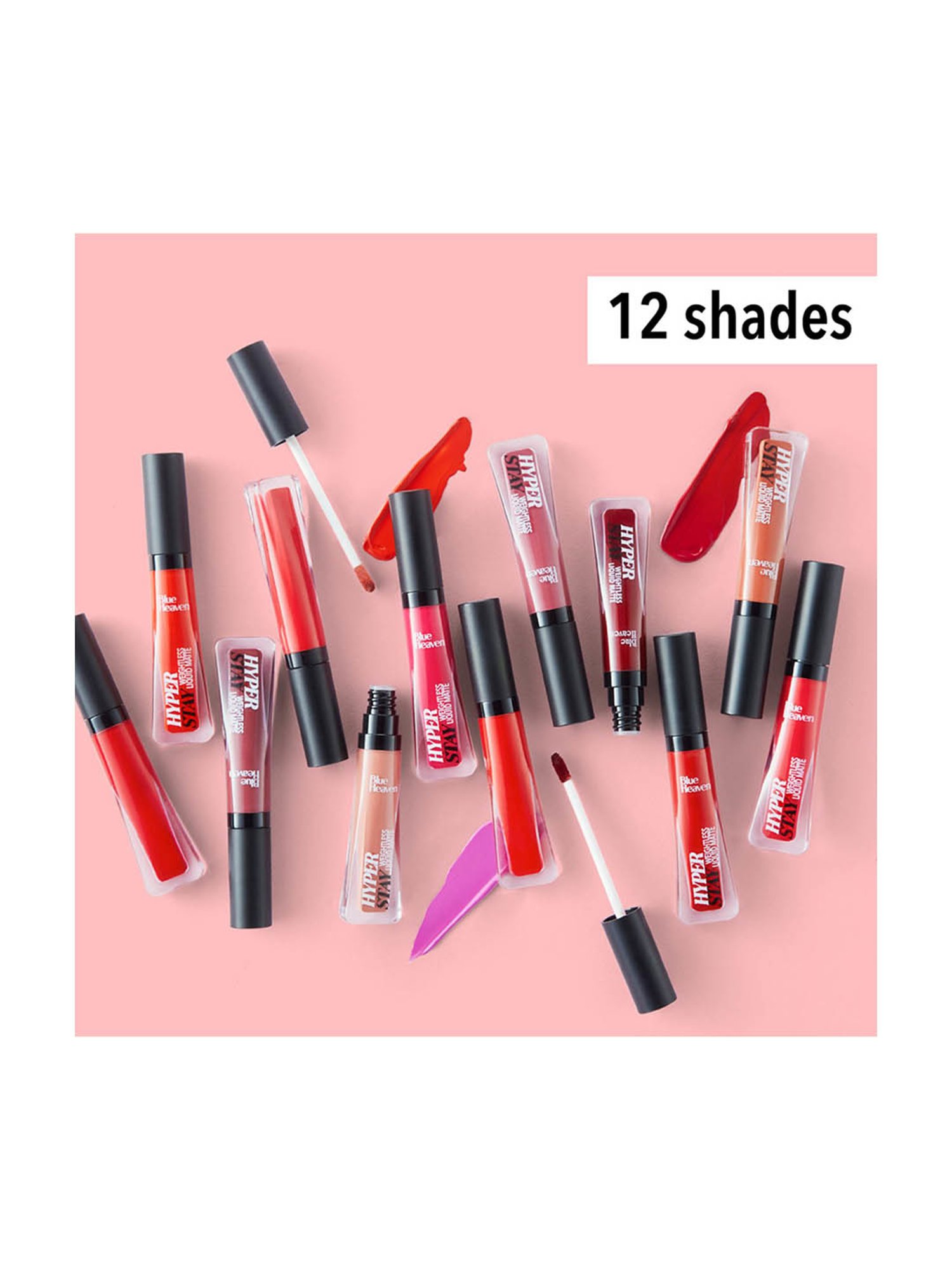 Blue Heaven Hyperstay Liquid Matte Lipstick Fire Red 04 - 6 ml