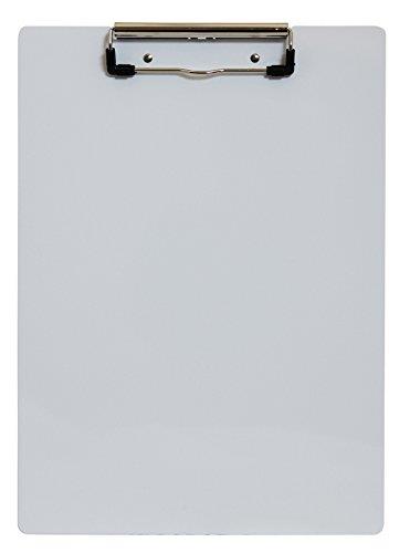 Saunders Clipboard Portrait 9"Wx12-3/4"Lx1/2"H White 21526