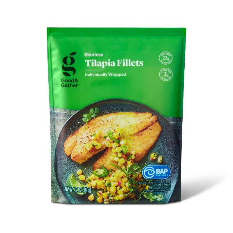 Alaska Cod Skinless Boneless Fillets - Frozen - 16oz - Good & Gather™