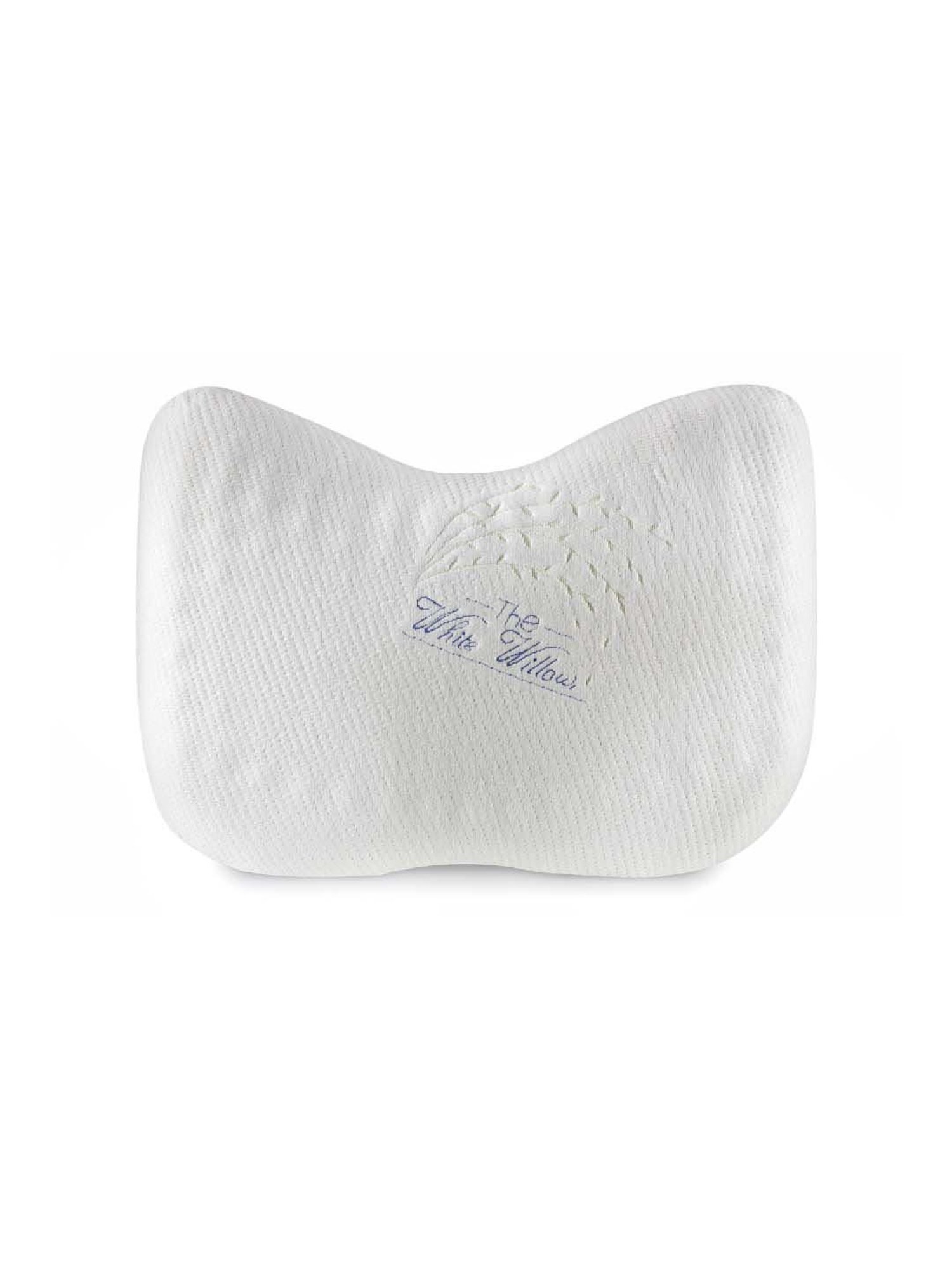 The White Willow Orthopaedic Memory Foam Curve Pillow - Set of 1