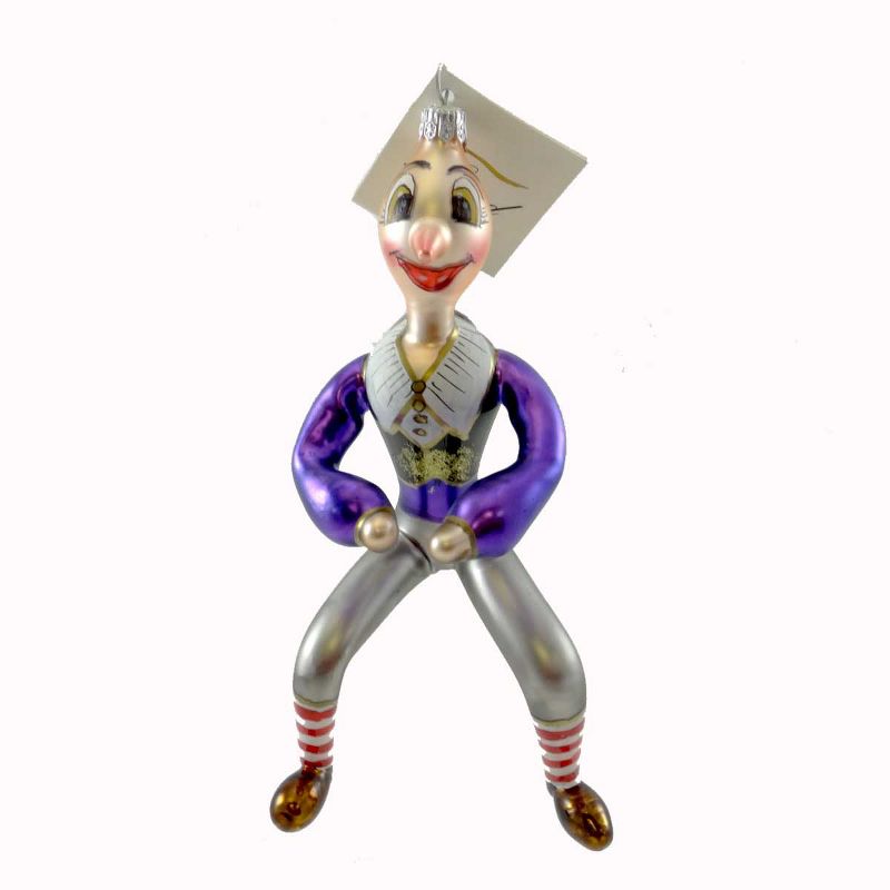 Laved Italian Ornaments Hunchback Clown Circus  -  Tree Ornaments