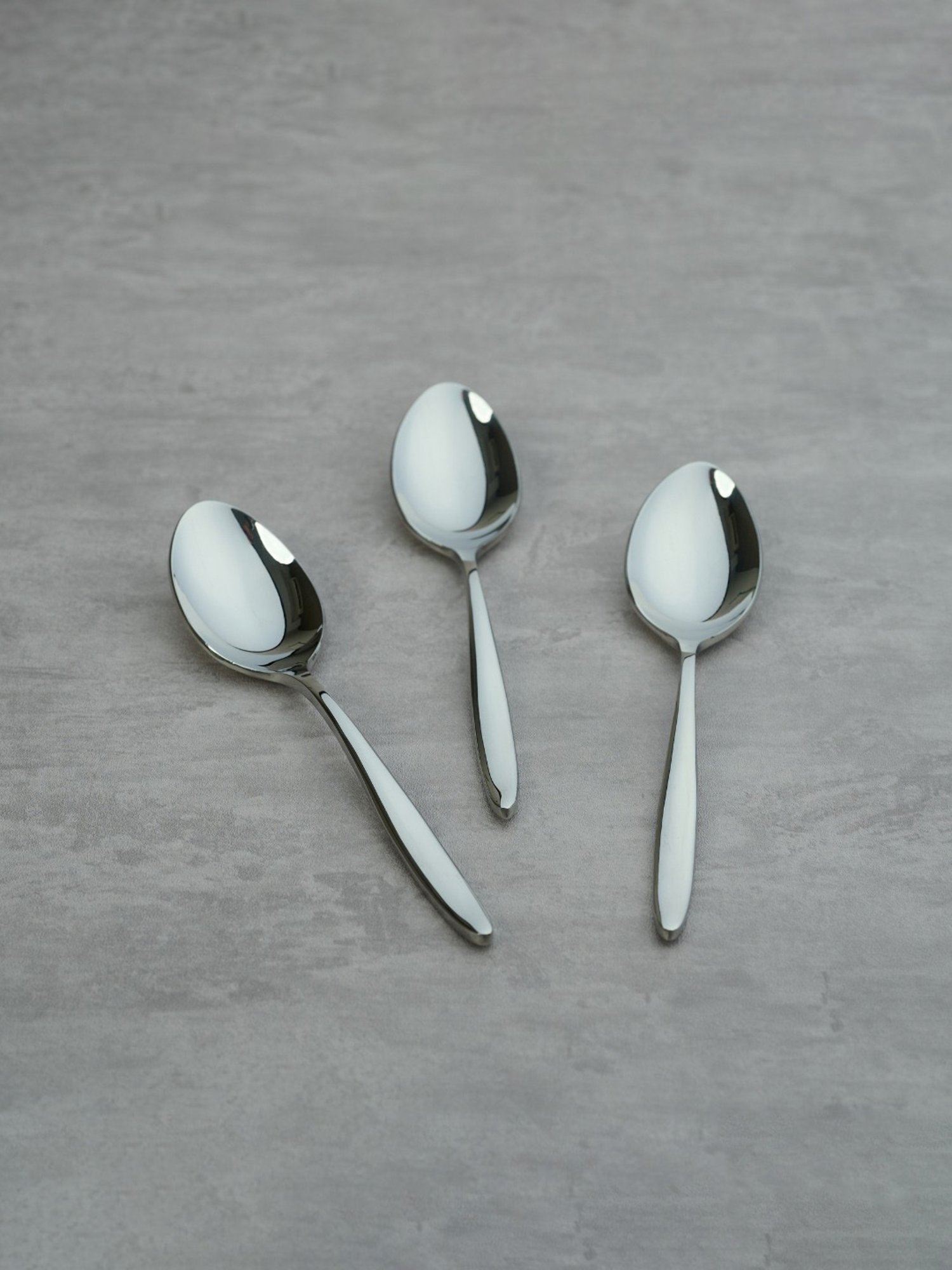 BlackCarrot Stainless Steel Spoon Set of 3