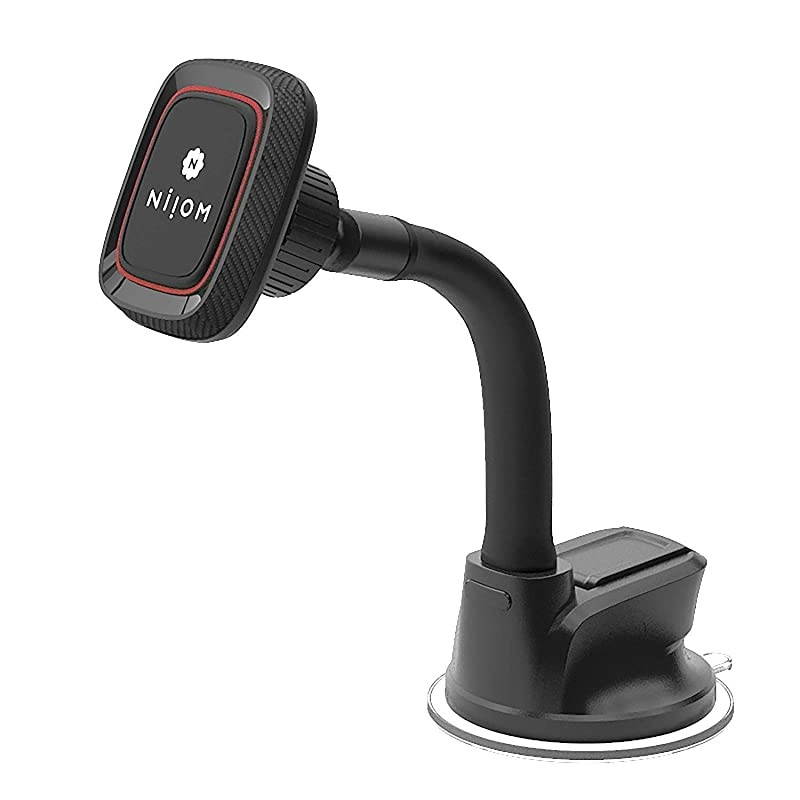 Cell Phone Holder Mount for Car ic w Super Stick Suction Cup for Dashboard or Windshield All Cellphone Models iPhone X 8 7 6 6S Galaxy S7 S8 Edge Google Pixel HTC One