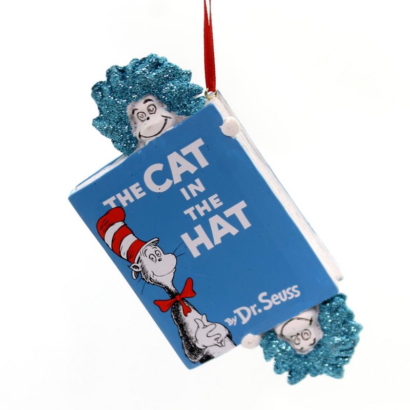Holiday Ornaments 4.5" Seuss Hats Off To Cat Department 56  -  Tree Ornaments