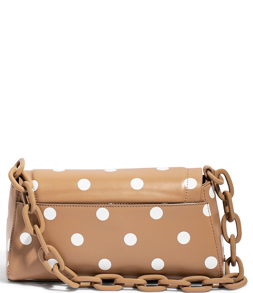 House of Want How We Fashion Polka Dot Vegan Leather Shoulder Bag