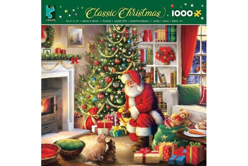 Ceaco Santa's Visit Jigsaw Puzzle - 1000pc