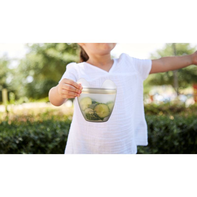 Zip Top Baby Snack Container - 4pk