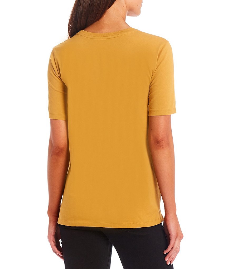 Pendleton Deschutes Solid Crew Neck Short Sleeve Cotton Jersey Tee