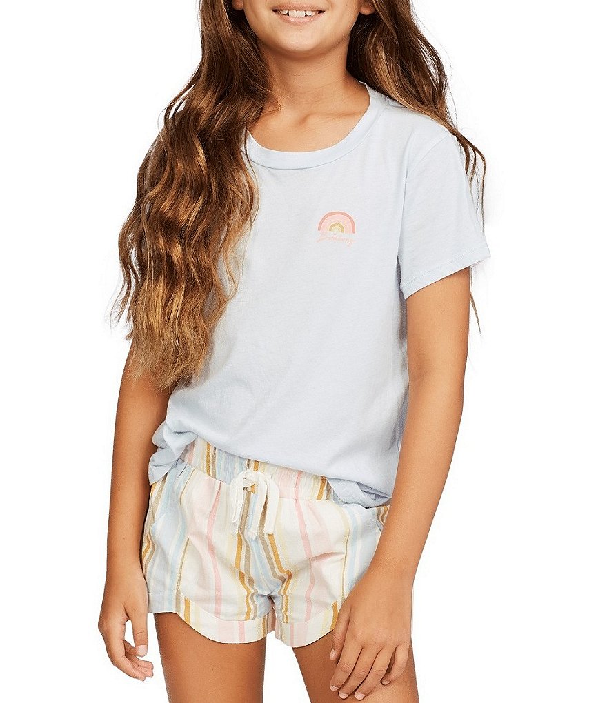 Billabong Big Girls 5-14 Stripe Mad For You Shorts