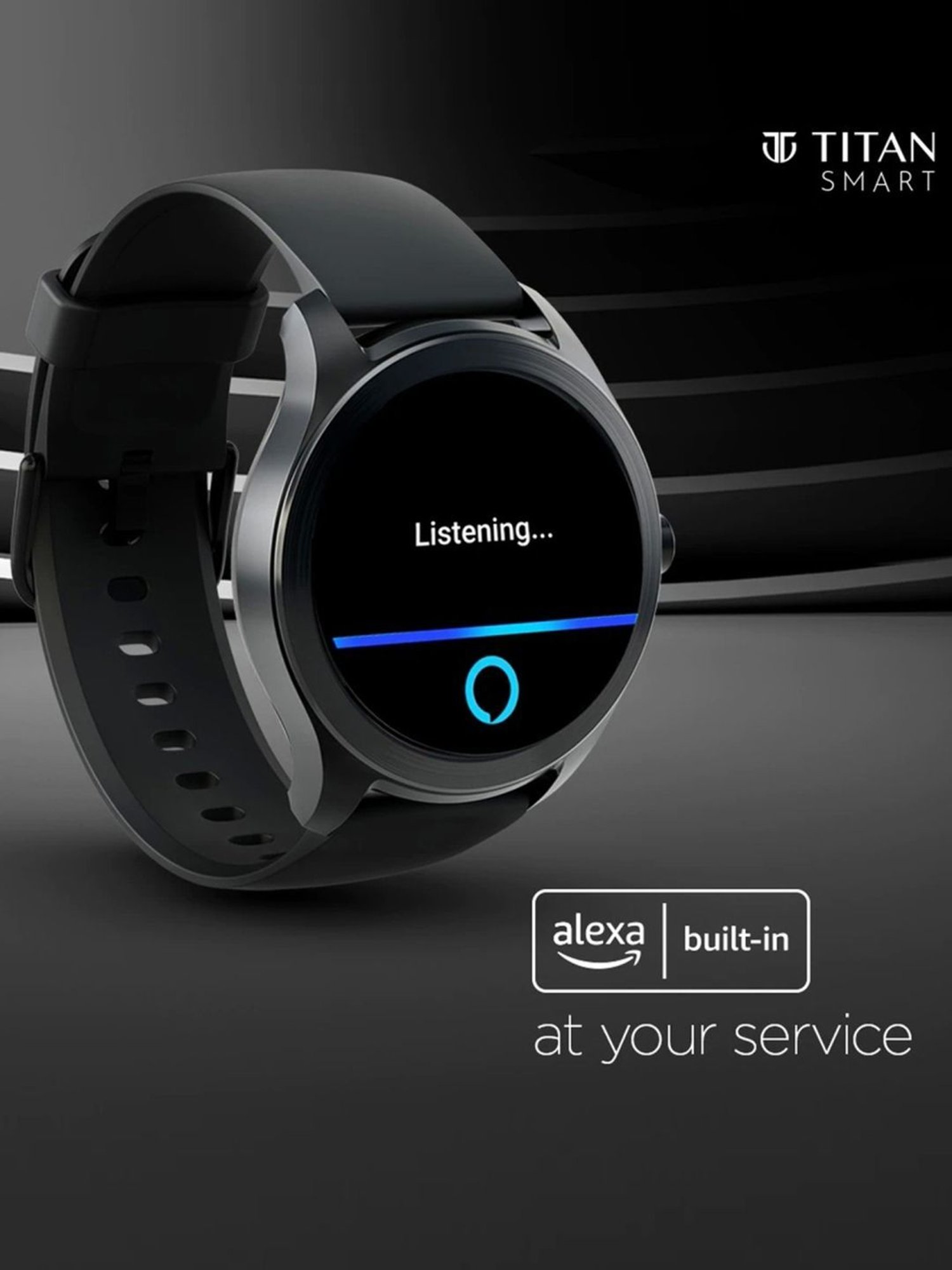 Titan 90137AP01 Smartwatch Watch for Men