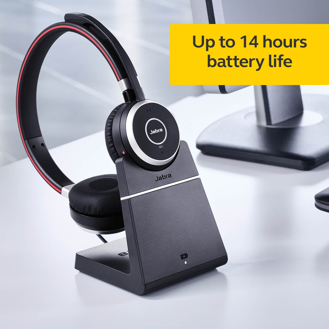Jabra Evolve 65 UC Mono Wireless Headset / Music Headphones