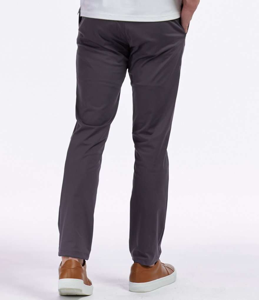 RHONE Slim-Fit Flat-Front Commuter Stretch Pants