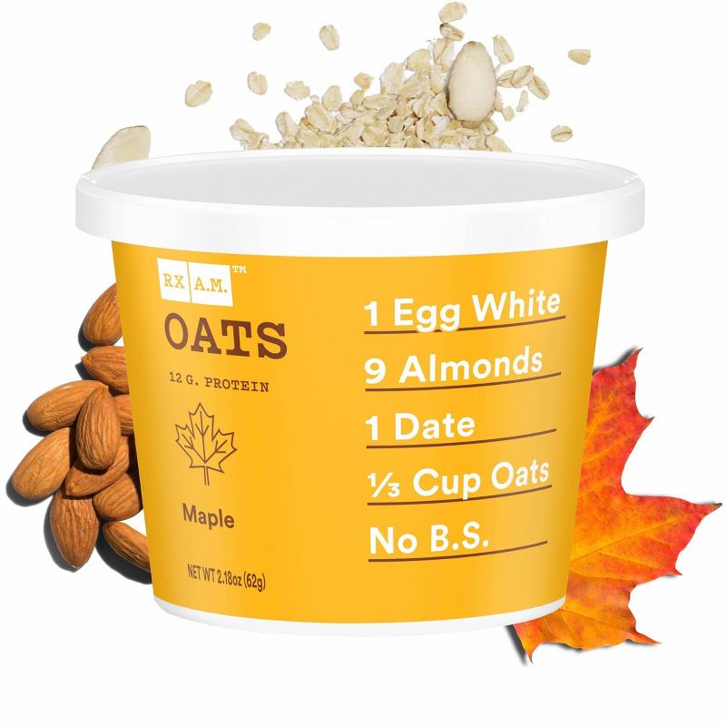 Raised Real Organic Gluten Free Oats + Acai Frozen Oatmeal - 3.5oz