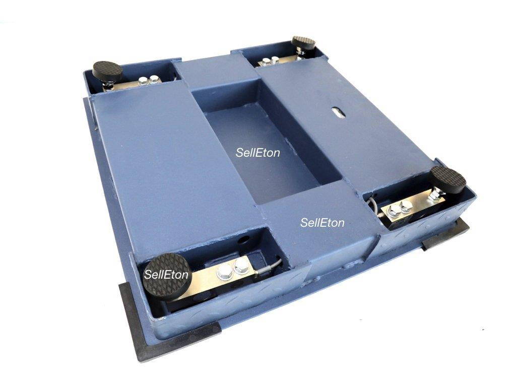 Optima Scales OP-916-2x2-5 NTEP Heavy Duty Pallet Scale - 2 x 2 ft., 5000 x 1 lb.
