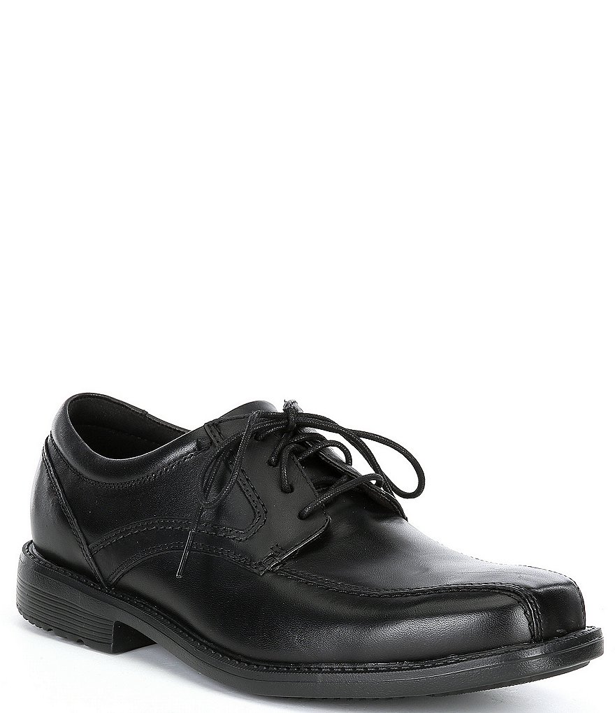 Rockport Men's Stratton Bicycle Toe Leather Lace-Up Oxfords