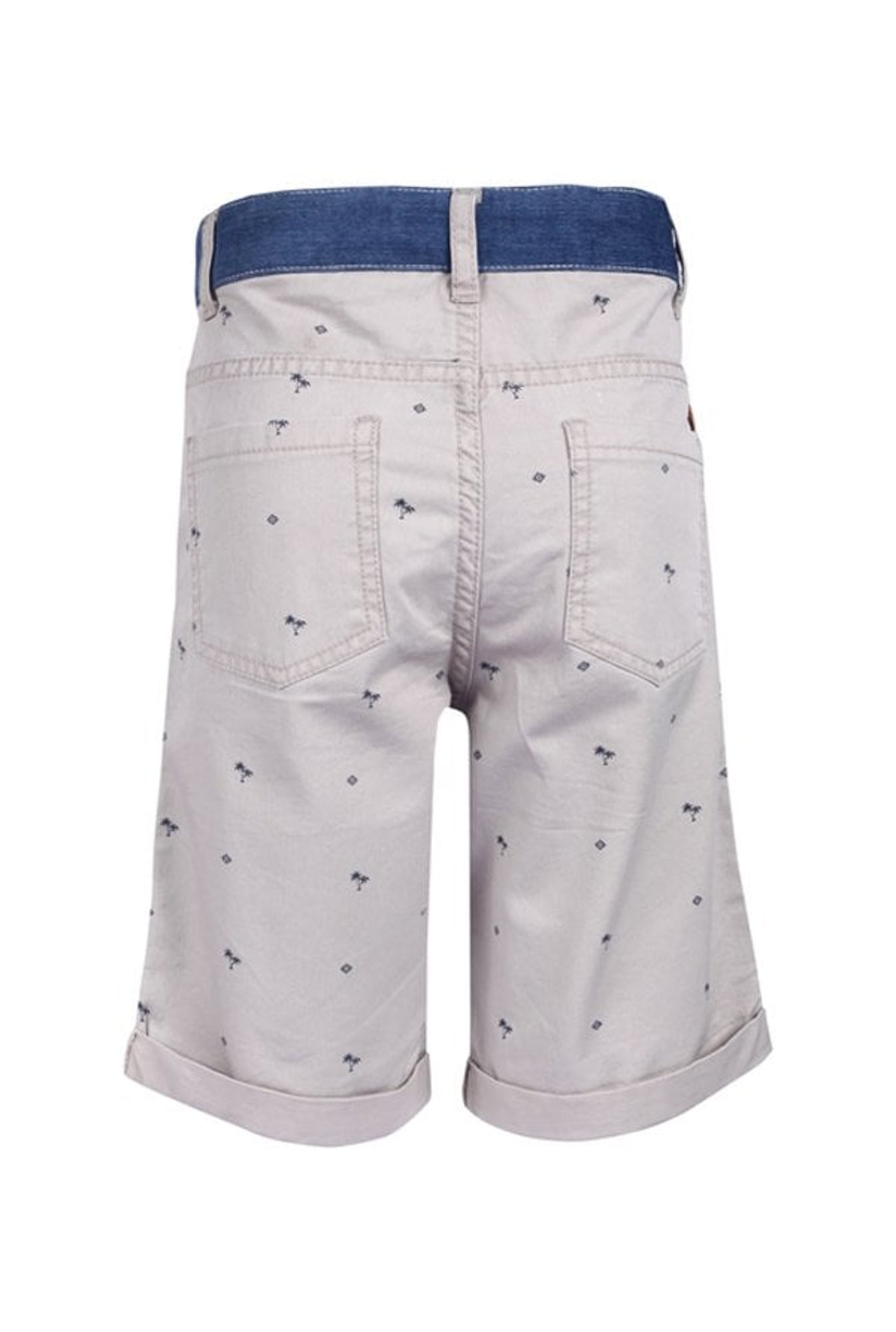 Superyoung Boys Off White Printed Bermuda