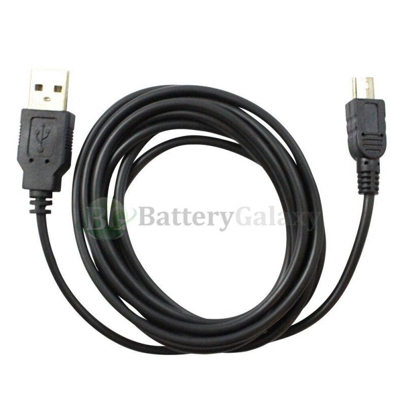 2 NEW USB 6FT A Male to Mini B Male Printer Scanner Camera Cable U2A1-2MBLK