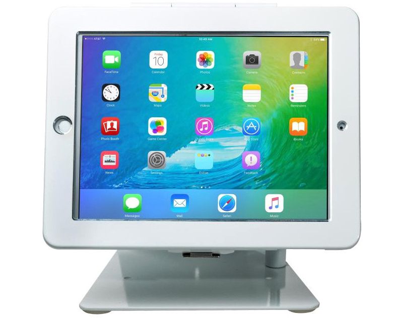 CTA Digital Desk Mount for iPad, iPad Air, iPad Pro - White - 9.7" Screen Support