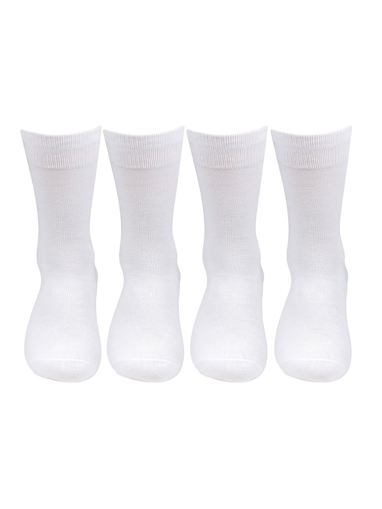 Bonjour White Socks - Pack of 4