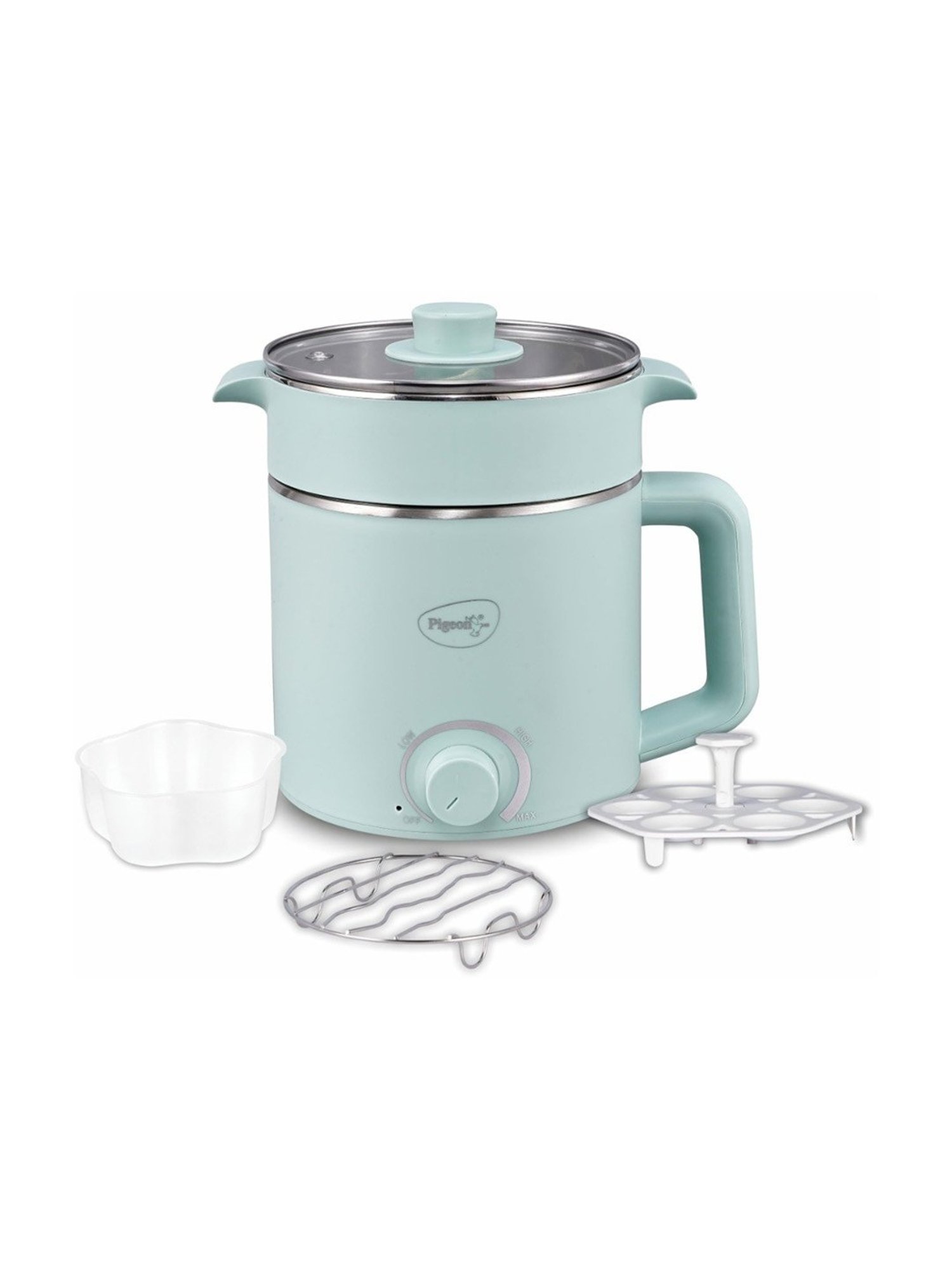 Pigeon by Stovekraft Swift Multi Cook Kettle 1.5L (Blue)