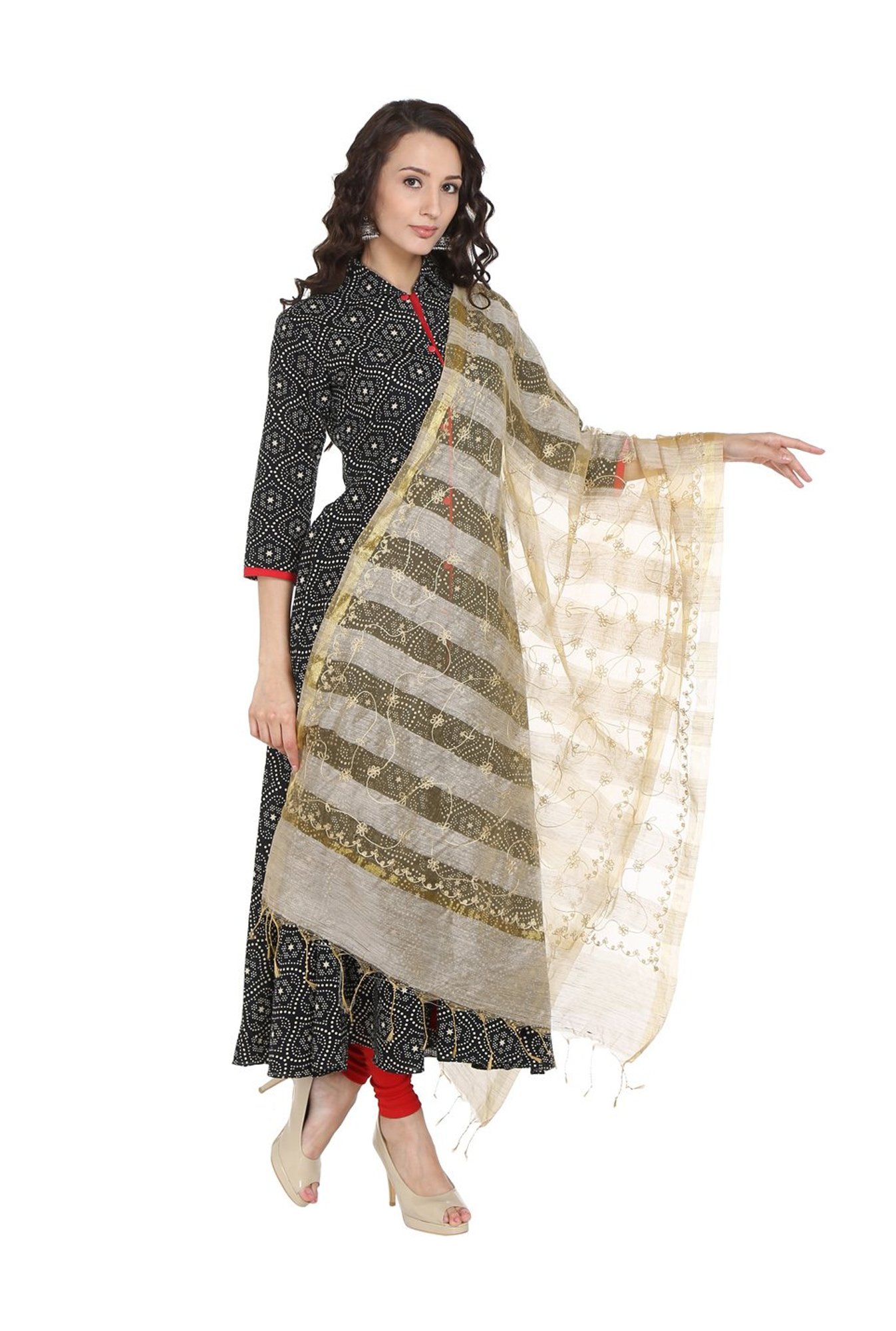 Dupatta Bazaar Beige Dupatta