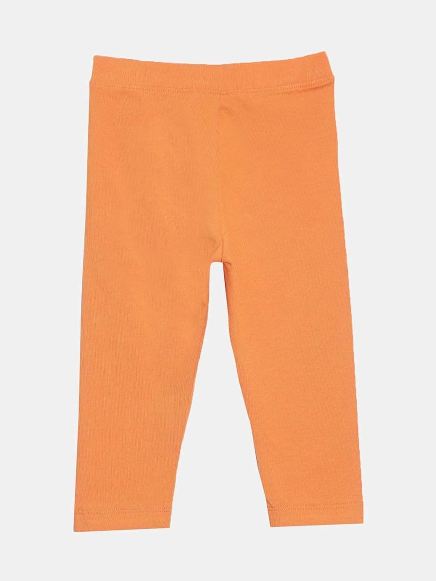 Pantaloons Junior Pink Cotton Embellished Leggings